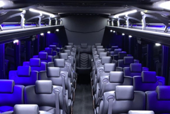 Wellington Charter Bus Interior